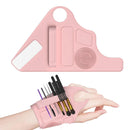Pulsera Soporte Brochas Maquillaje Mano